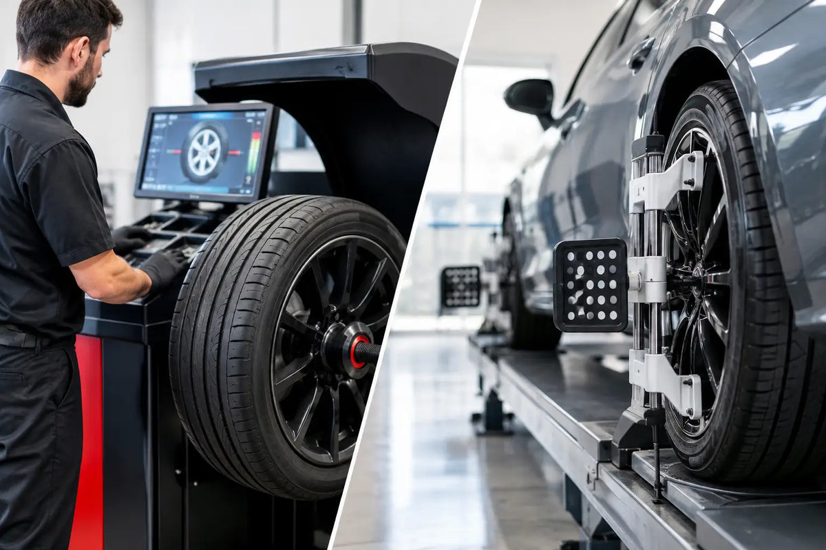 Wheel Balancing vs Alignment for a Smoother Ride