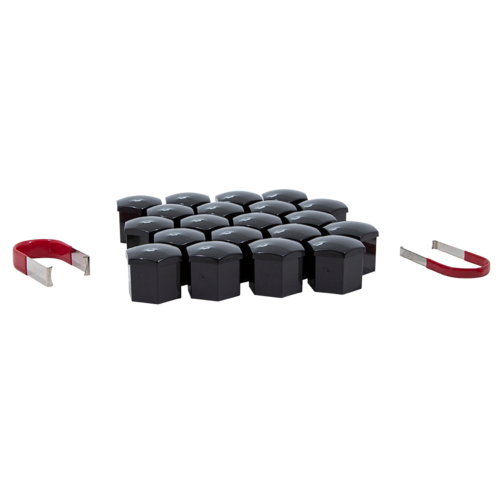 21MM HEX CAP SET BLK CLAM