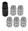 X2 LOCK ACORN 14-1.50 CHR 5-PK BAG
