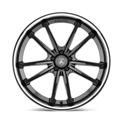 ABL23 20X9 5X112 G-BLK CHR LIP 25MM