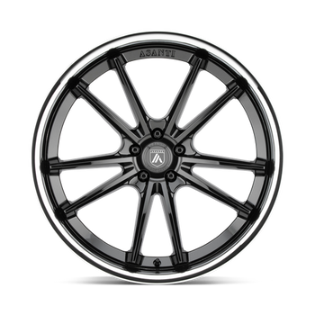 ABL23 22X9 5X120 G-BLK CHR LIP 32MM