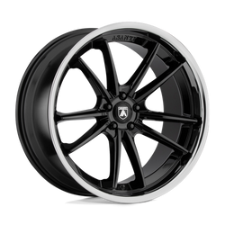 ABL23 20X9 5X112 G-BLK CHR LIP 25MM