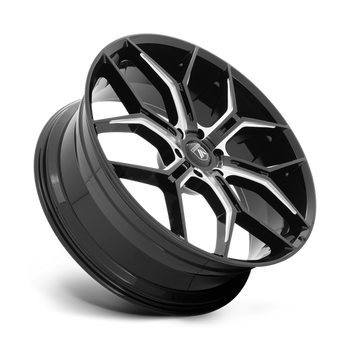 ABL38 22X9.5 6X135 G-BLK MILL 38MM