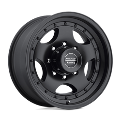 AR23 16X8 5X5.5 SATIN-BLK 00MM