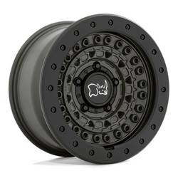BARRICADE 17X8.5 6X5.5 112 OD-GRN-BLK +0