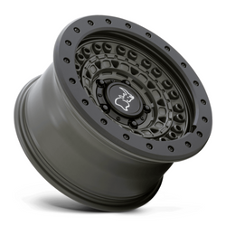 BARRICADE 17X8.5 5X5.0 71 OD-GRN-BLK -18