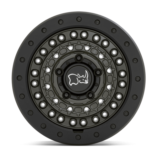 BARRICADE 17X8.5 6X5.5 112 OD-GRN-BLK +0