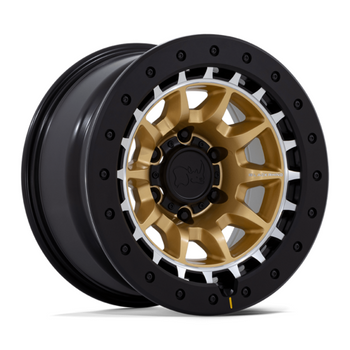 TUSK 17X8.5 5X5 71 -10 M-GOLD-MCH