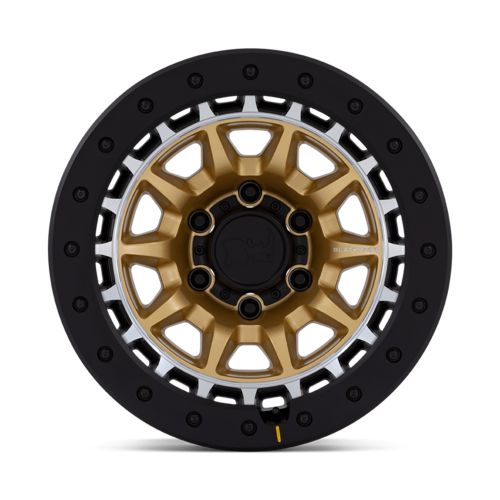 TUSK 17X8.5 5X5 71 -10 M-GOLD-MCH