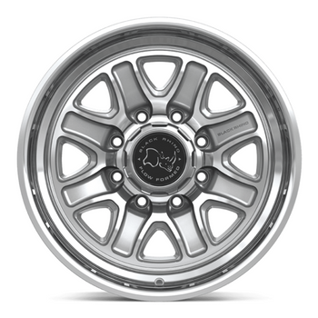ECHO 18X9 8X6.5 125 +12 G-SLV-MCH