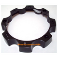 CAP SPACER 8X6.5/170/180 LUG - G-BLACK