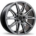 Fast Wheels Switch Titanium 18x8 +35 5x114.3mm 70.6mm