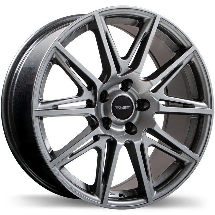 Fast Wheels Switch Titanium 18x8 +35 5x114.3mm 70.6mm