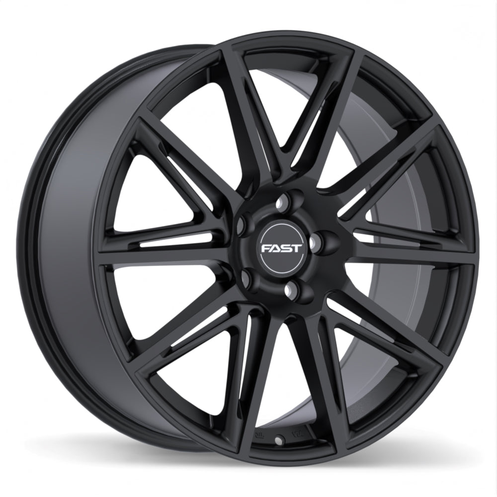 Fast Wheels Switch Satin Black 20x8 +50 5x120mm 64.1mm