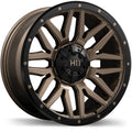Fast HD Menace Satin Bronze with Black Trim 18x9 0 6x139.7mm