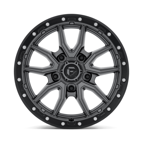 REBEL 18X9 5X5.5 78 -12 M-GMTL-BLK-RG