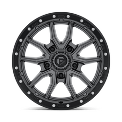 REBEL 18X9 5X5.5 78 -12 M-GMTL-BLK-RG