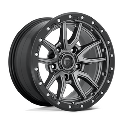 REBEL 18X9 5X5.5 78 -12 M-GMTL-BLK-RG