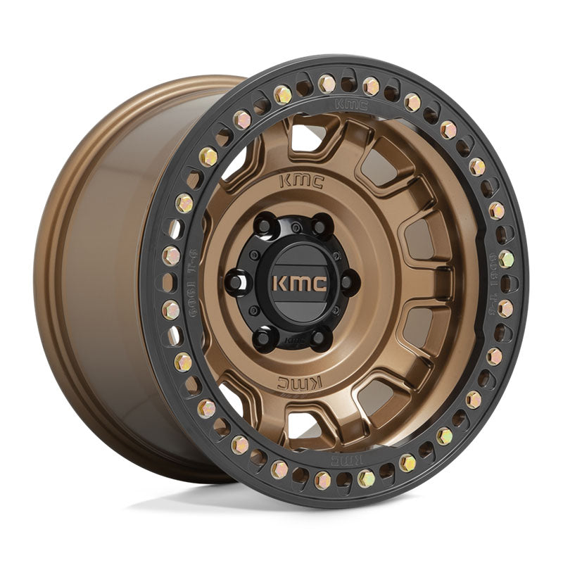 KMC KM236 TANK BL 17X9 6X5.5 M-BRZ -38