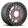 RECON UTV BL 15X7 4X156 G-MTL BLK-RG +38