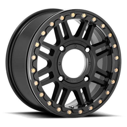 CAGE UTV BL 15X6 4X137 S-BLK BLK-RG +38