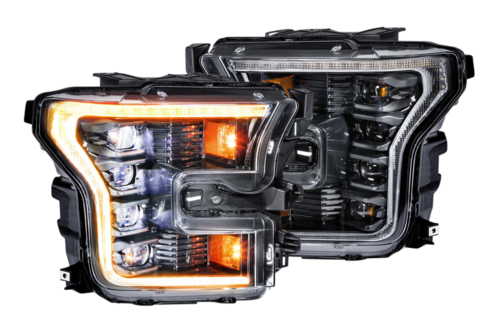 MM XB HEADS: F150 (15-17)(AMBER DRL)