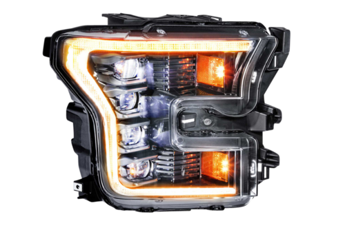 MM XB HEADS: F150 (15-17)(AMBER DRL)