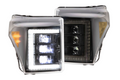 XB HEADLIGHTS SUPER DUTY 11-16 WHITE DRL