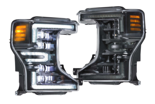 XB LED HEADS SUPER DUTY 20 22 WHITE SET