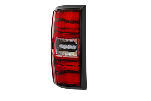 XB LED TAILS: DODGE RAM 09-18 RED