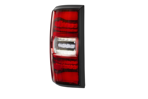 XB LED TAILS: DODGE RAM 09-18 RED