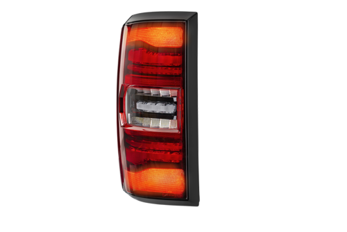 XB LED TAILS: DODGE RAM 09-18 RED