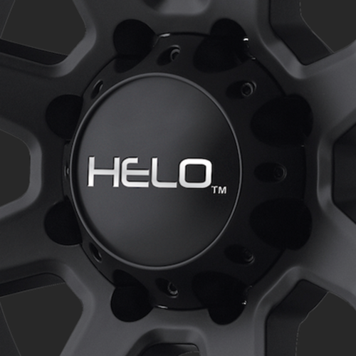 HELO CAP 6X135 SATIN BLACK