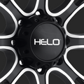 HELO CAP 6X5.5 GLOSS BLACK