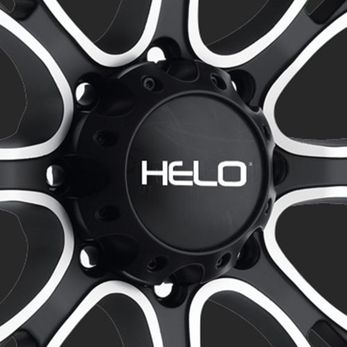 HELO CAP 6X5.5 GLOSS BLACK