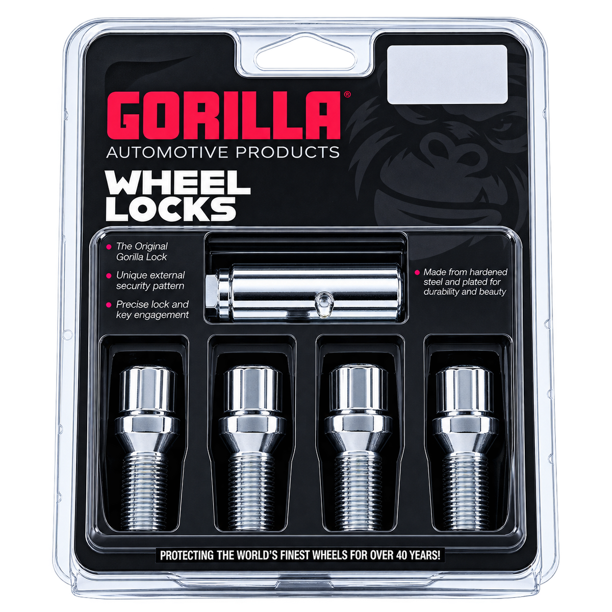 SPLINE BOLT LOCK CONE 14-1.50 CHR 32MM