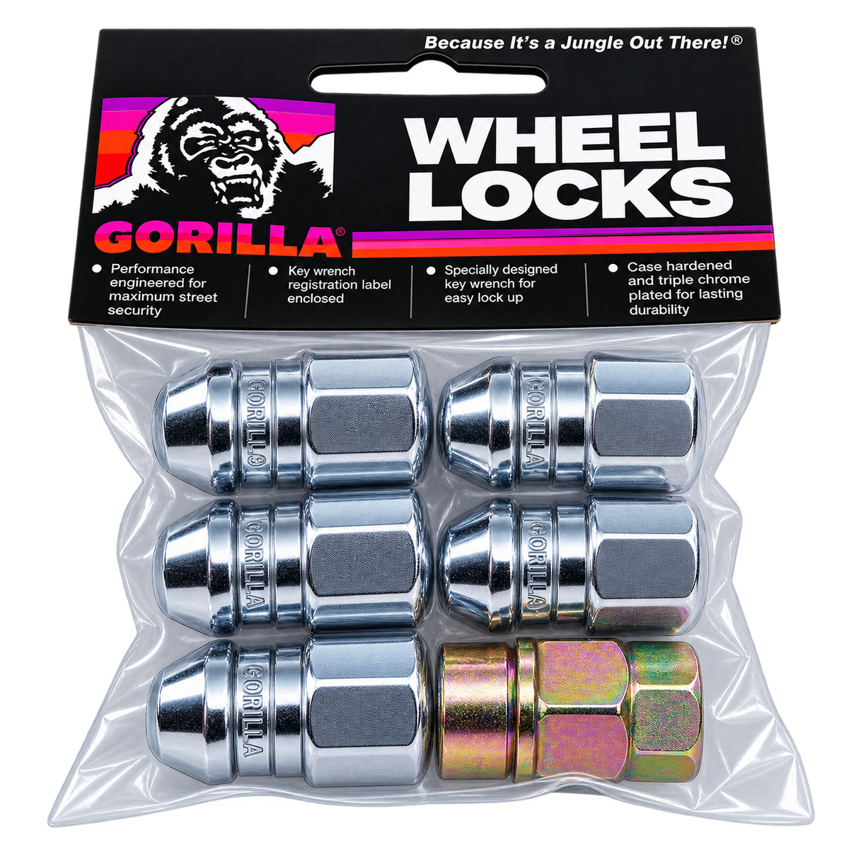 GORILLA GUARD ACORN 12-1.50 CHR BAG