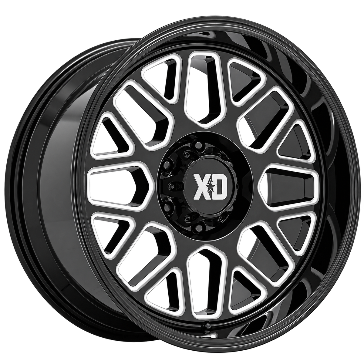 XD850 22X10 8X170 G-BLK MILL -18MM