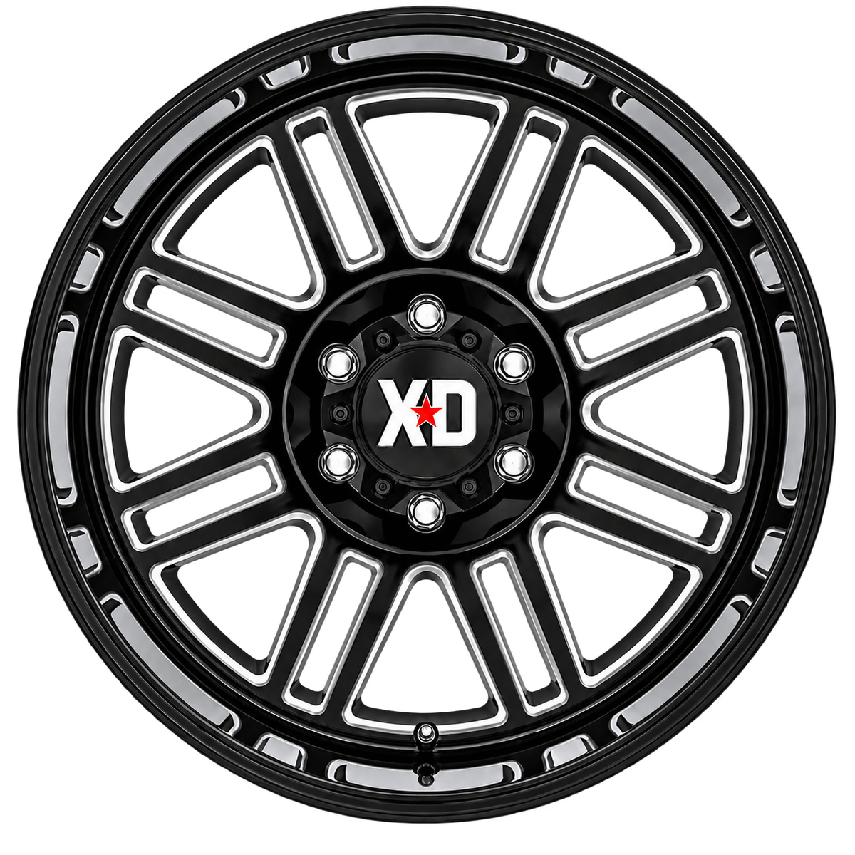XD850 22X10 8X170 G-BLK MILL -18MM