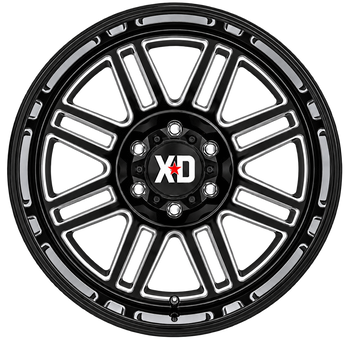 XD850 22X10 8X170 G-BLK MILL -18MM