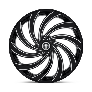 S239 24X9 5X4.5/120 GL-BLK-MIL 25MM