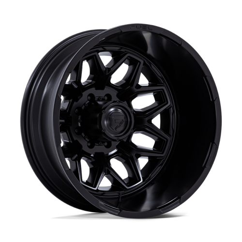 FLUX DRW 22X8.25 8X6.5 -265 BLK-OUT (DR)