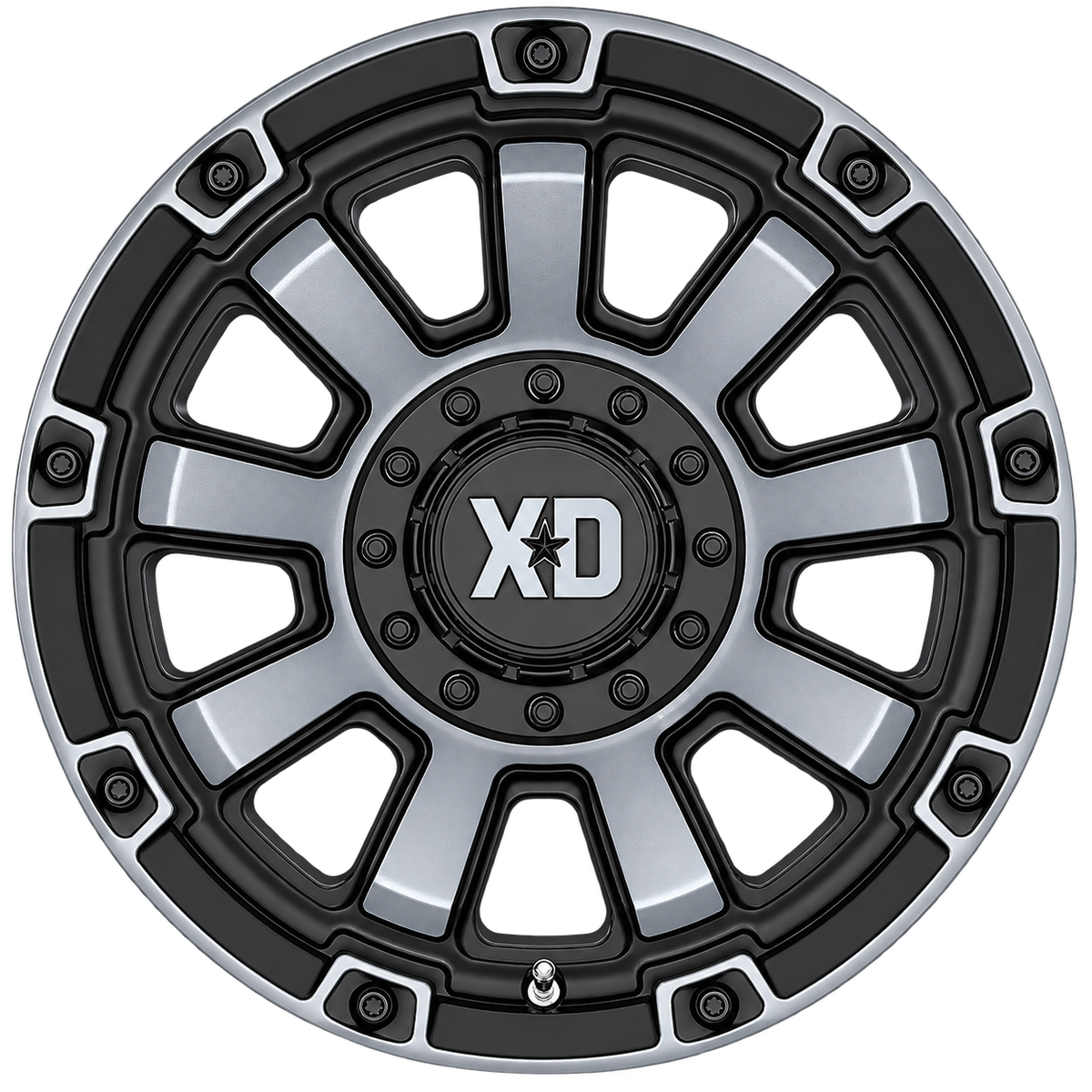 XD852 17X9 5X5.0/5.5 S-BLK GTCC 00MM