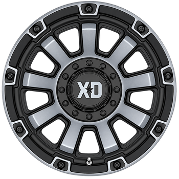 XD852 17X9 5X5.0/5.5 S-BLK GTCC 00MM