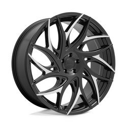S259 22X9 5X5.0 GL-BLK-MCH-SPK 35MM