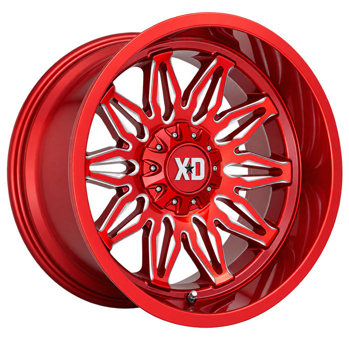 XD859 22X10 5X5.0/5.5 GL-RED-MIL -18MM