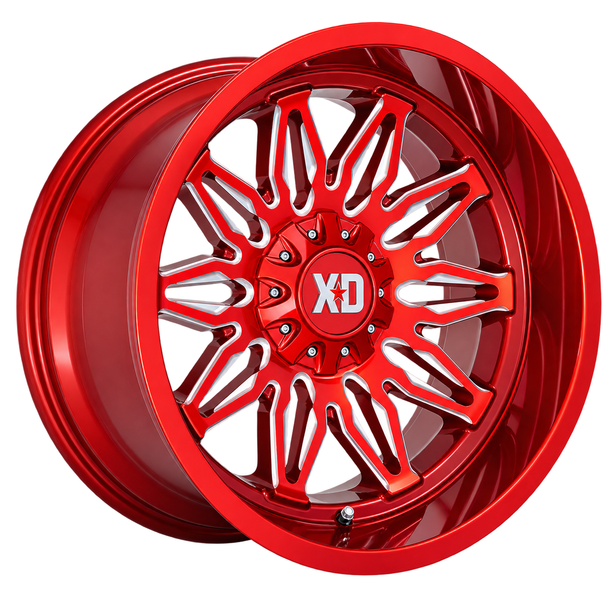 XD859 22X10 5X5.0/5.5 GL-RED-MIL -18MM