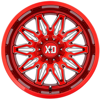 XD859 22X10 5X5.0/5.5 GL-RED-MIL -18MM