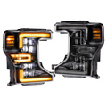 XB LED HEADS SUPER DUTY 20 22 AMBER SET