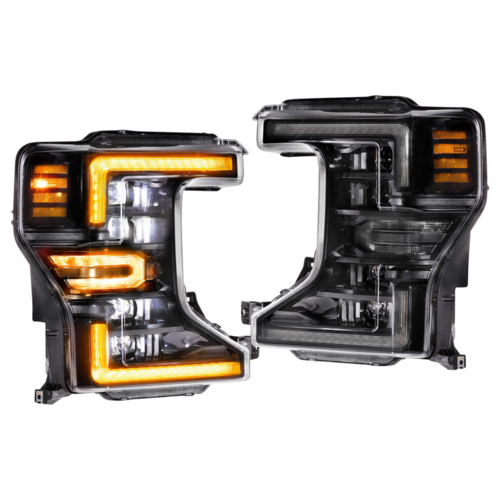 XB LED HEADS SUPER DUTY 20 22 AMBER SET